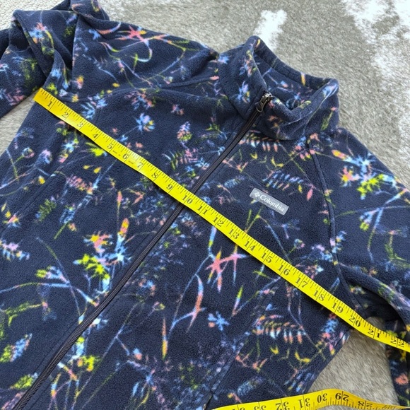 Columbia Multicolor Floral Fleece Jacket - Picture 10 of 10